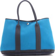 Pre-Owned Hermes Garden Party Tote Toile and Leather 36