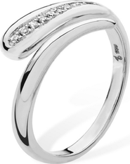 Lucy Quartermaine Skinny Drip Snake Ring