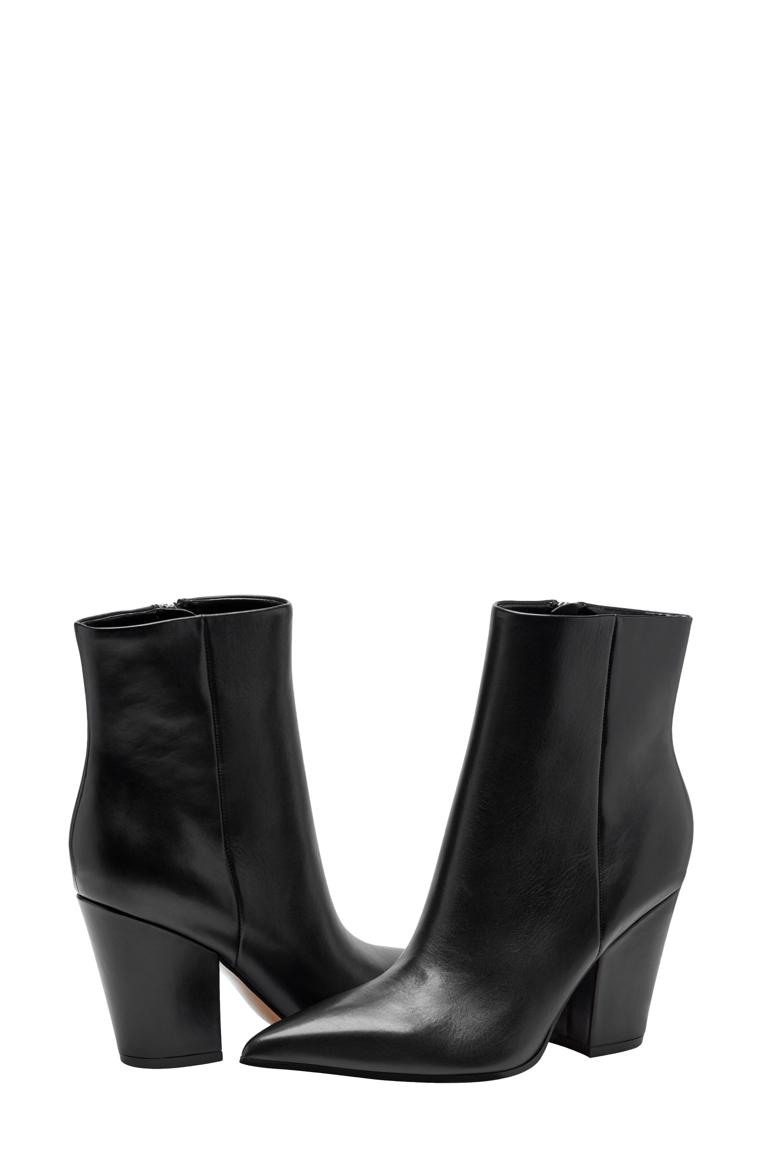 Marc Fisher LTD Elynna Pointed Toe Bootie, Alternate, color, Black
