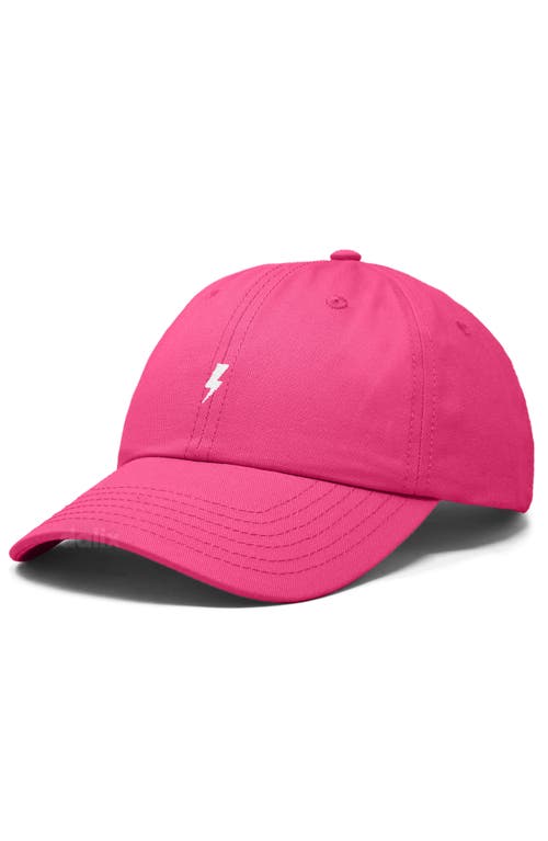 Dalix Lil Bolt Dad Cap In Pink