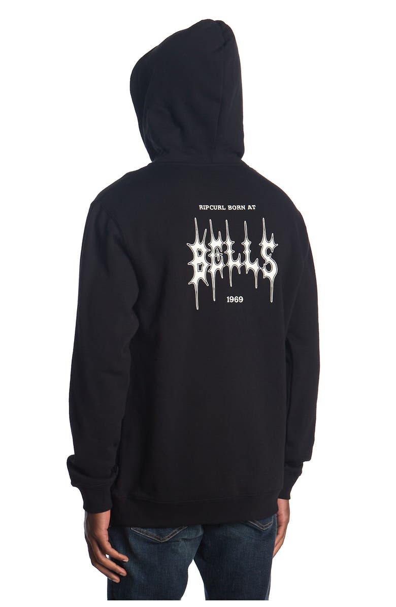 Rip Curl Born At Bells Drawstring Hoodie, Alternate, color, 