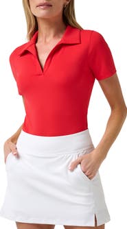 TravisMathew Moveknit Performance V-Neck Polo