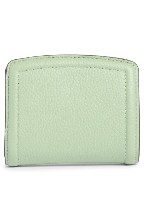 Kate Spade New York Knott Pebbled Leather Bifold Wallet In Green