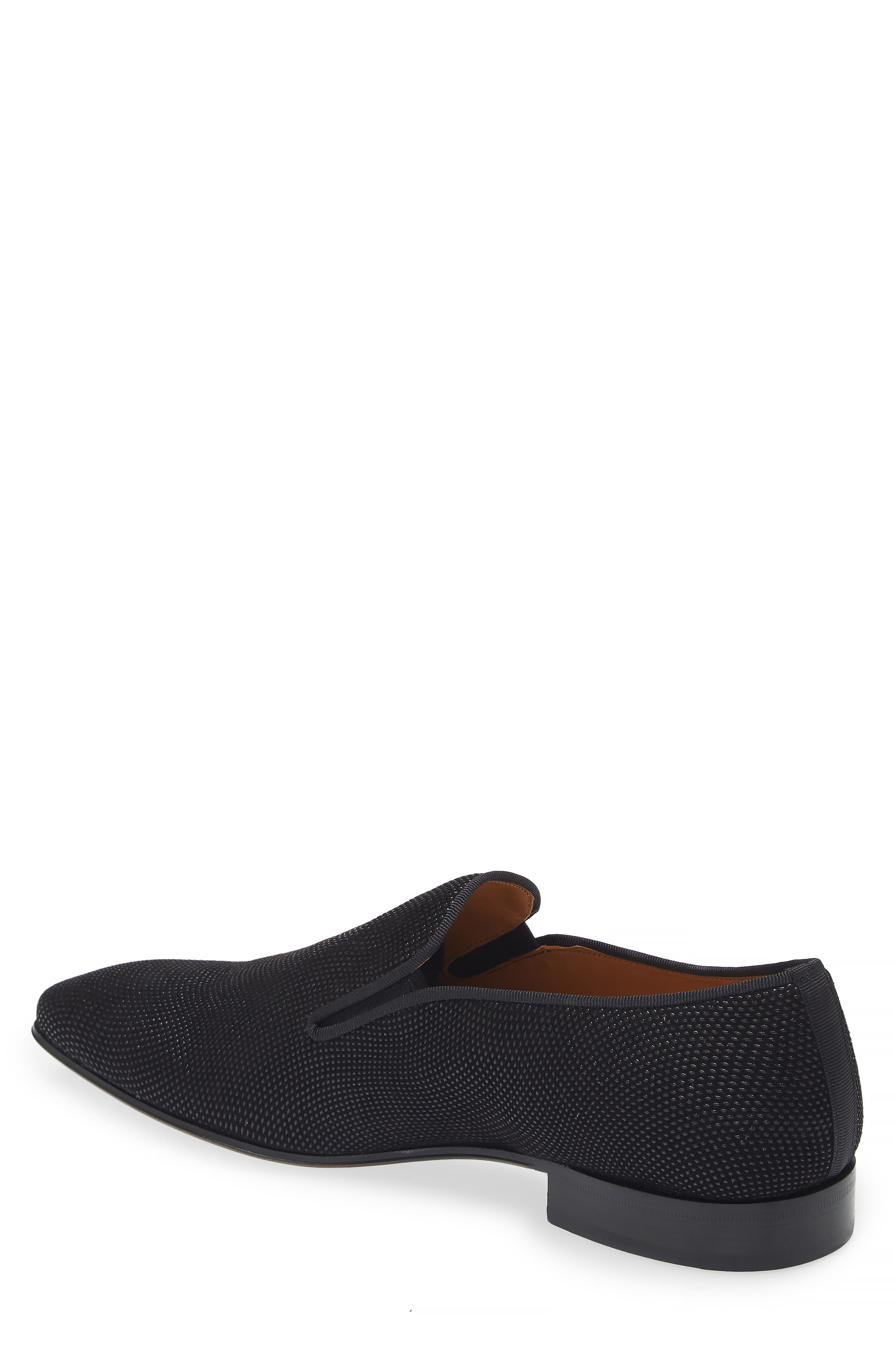 Mezlan Notte Glass Bead Slip-On, Alternate, color, Black