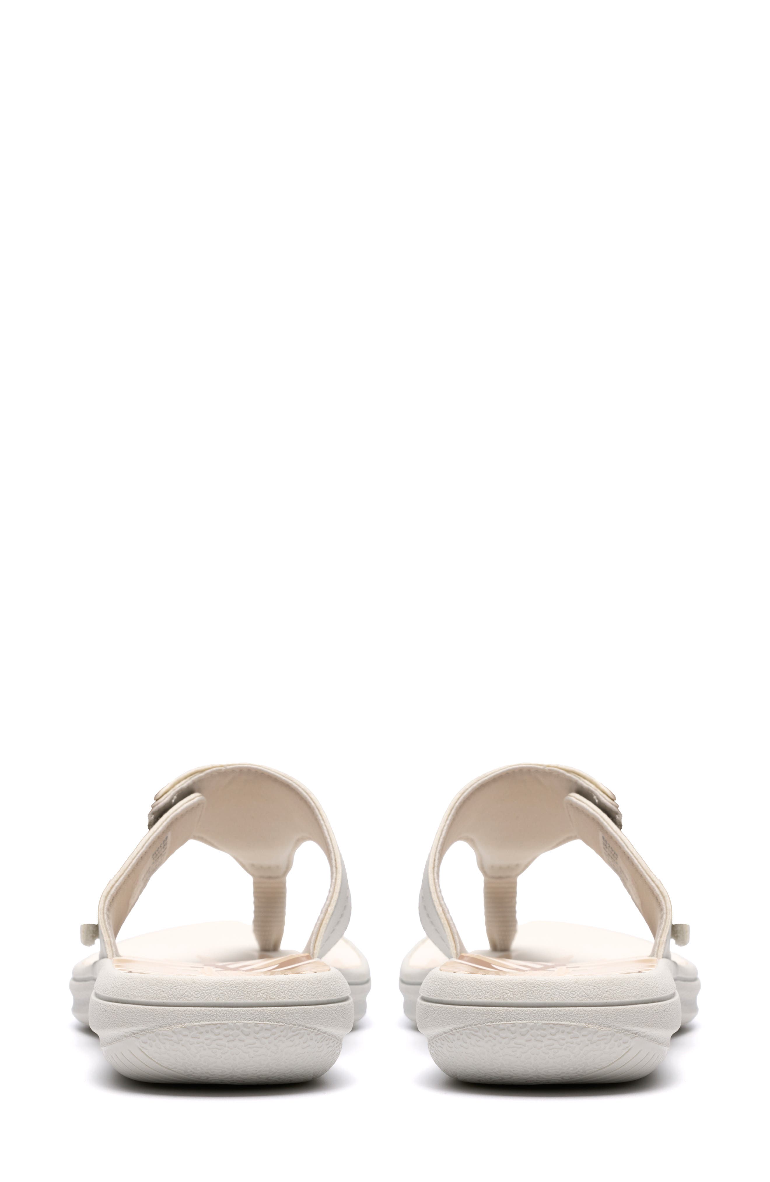Clarks<sup>®</sup> Breeze Cove Flip Flop, Alternate, color, Off White