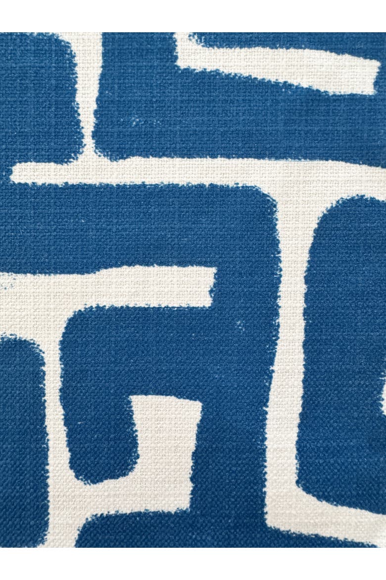 Nomad Maze Pillow, Alternate, color, Cobalt Blue