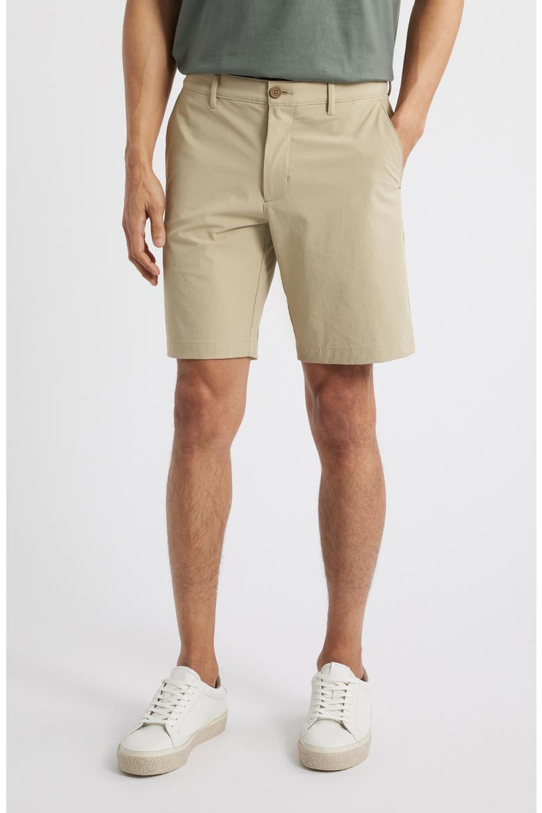 Chip Shot IslandZone® 9-Inch Golf Shorts, Main, color, STONE KHAKI