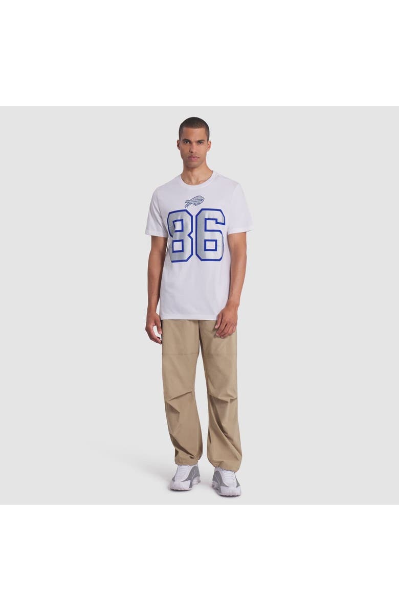 Nike Men's Nike Dalton Kincaid White Buffalo Bills 2025 Rivalries Collection Player Name & Number T-Shirt, Alternate, color, White