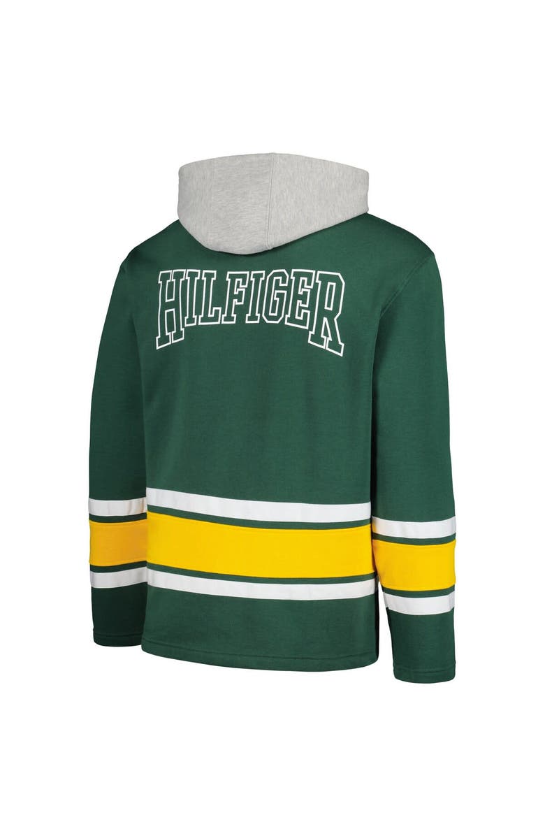 Tommy Hilfiger Men's Tommy Hilfiger Green Green Bay Packers Ivan Fashion Pullover Hoodie, Alternate, color, Green