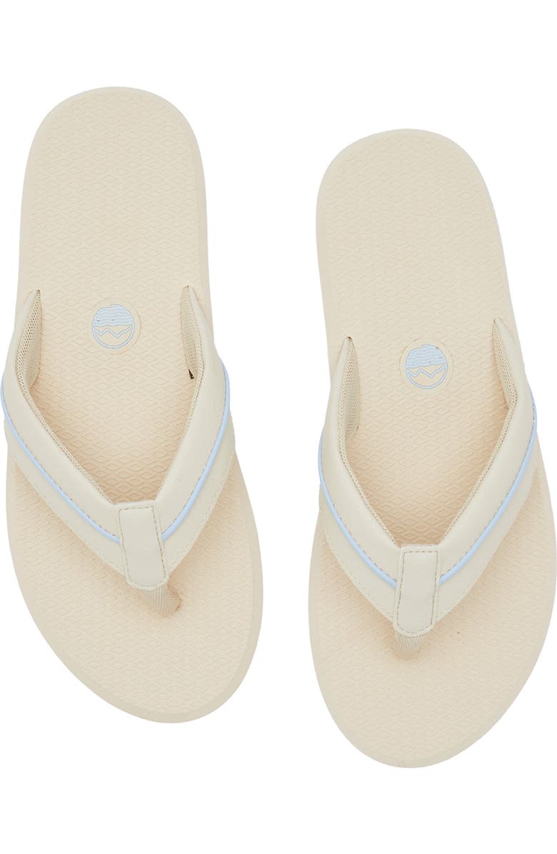 hari mari Cape Flip Flop, Alternate, color, Whitecap