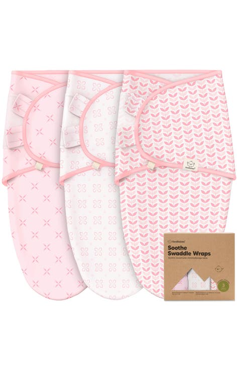3-Pack Soothe Swaddle Wraps