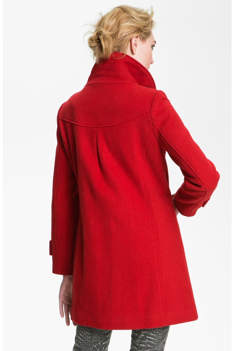 Funnel Neck Topper, Alternate, color, CRIMSON