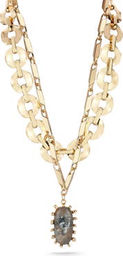 SPHERA MILANO Layered Pendant Necklace