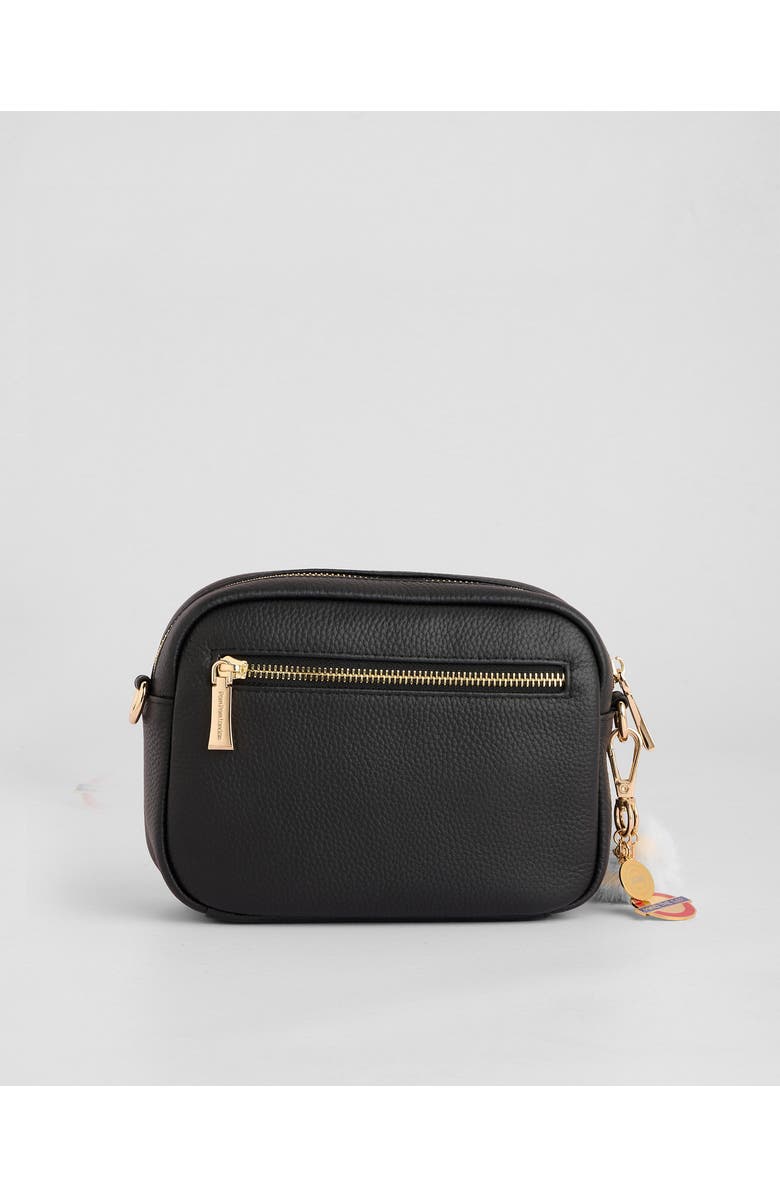 Pom Pom London Original Crossbody Bag, Alternate, color, Northern Black