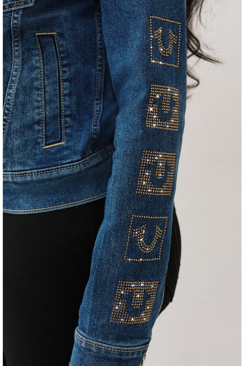 Jesse Slim Denim Jacket, Alternate, color, MEDIUM RUSTIC BARN WASH