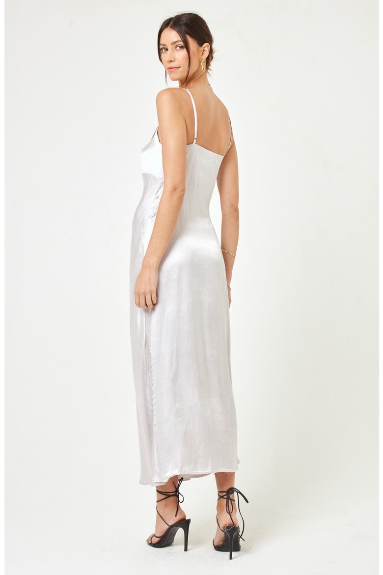 Joanna Cover-Up Maxi Dress, Alternate, color, SILVER