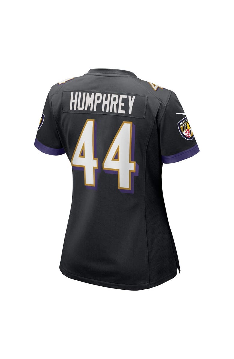 Nike Women's Nike Marlon Humphrey Black Baltimore Ravens Game Jersey, Alternate, color, Black