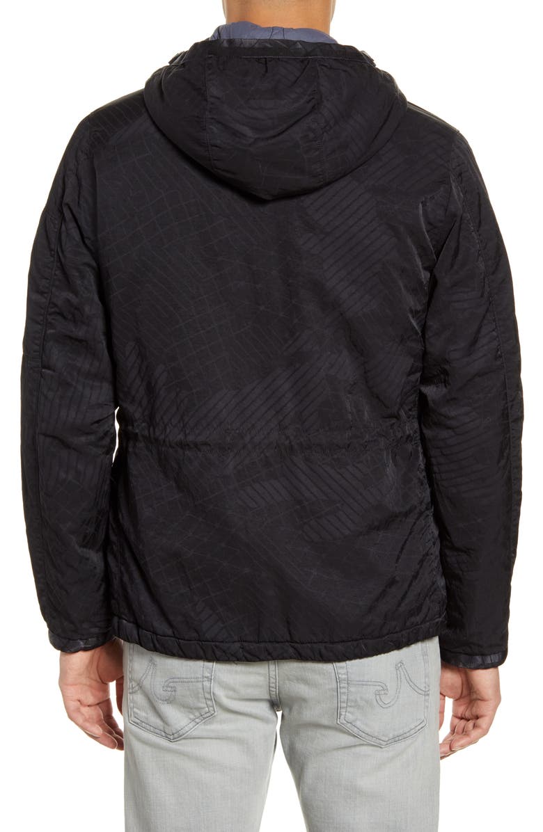 C.P. Company Embossed Water Resistant Hooded Nylon Jacket, Alternate, color, 