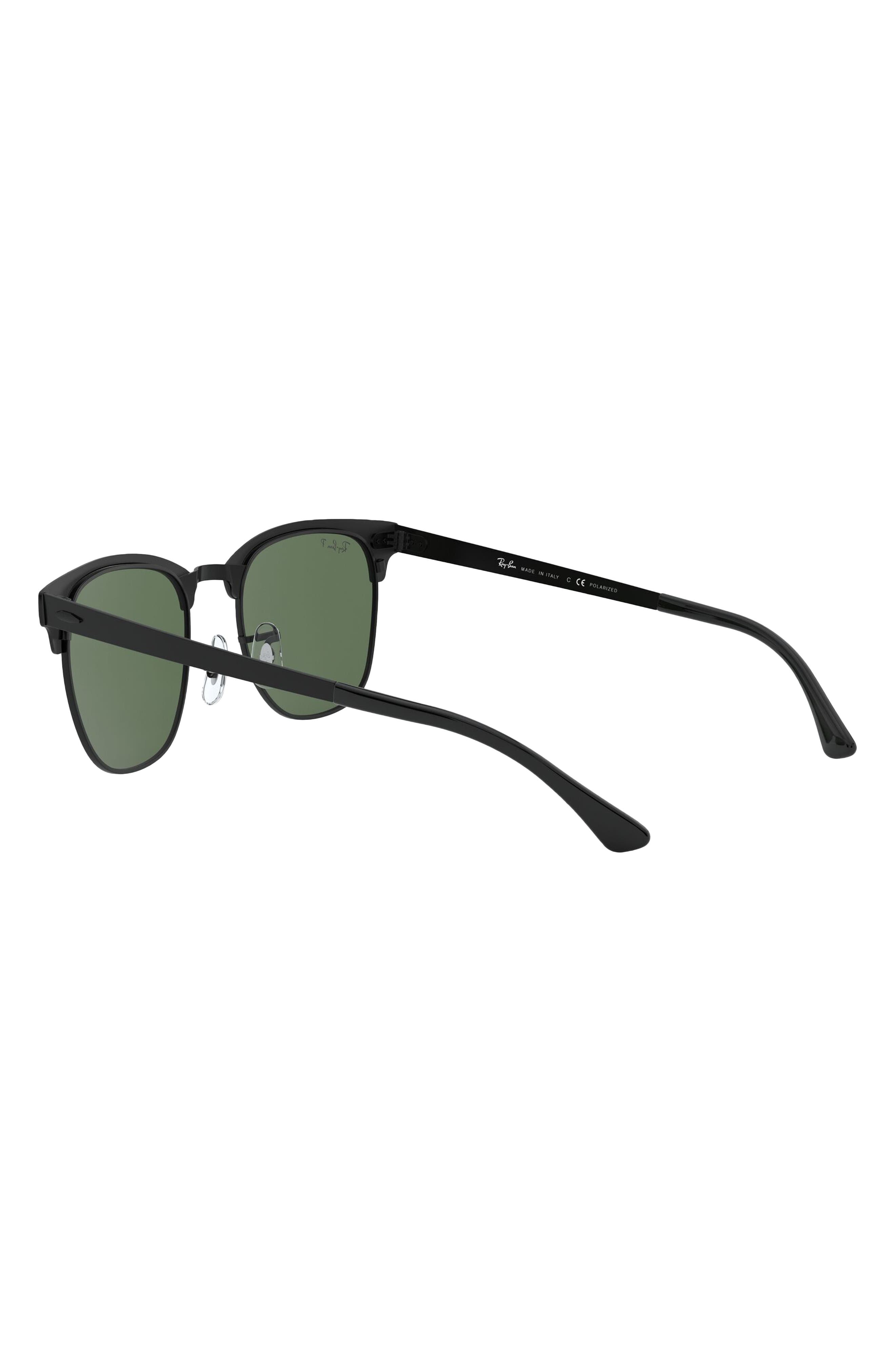 Ray-Ban Clubmaster Metal 58mm Polarized Square Sunglasses | Nordstrom