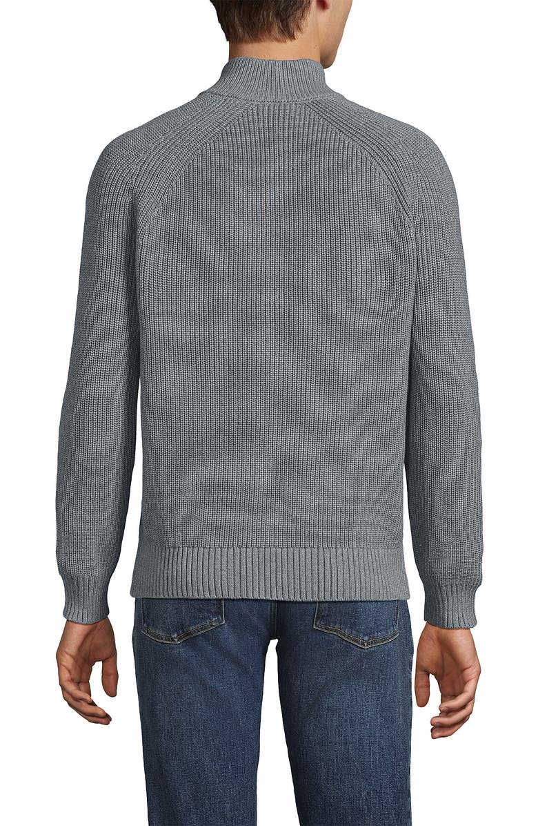 Lands' End Drifter Quarter Zip Sweater, Alternate, color, 