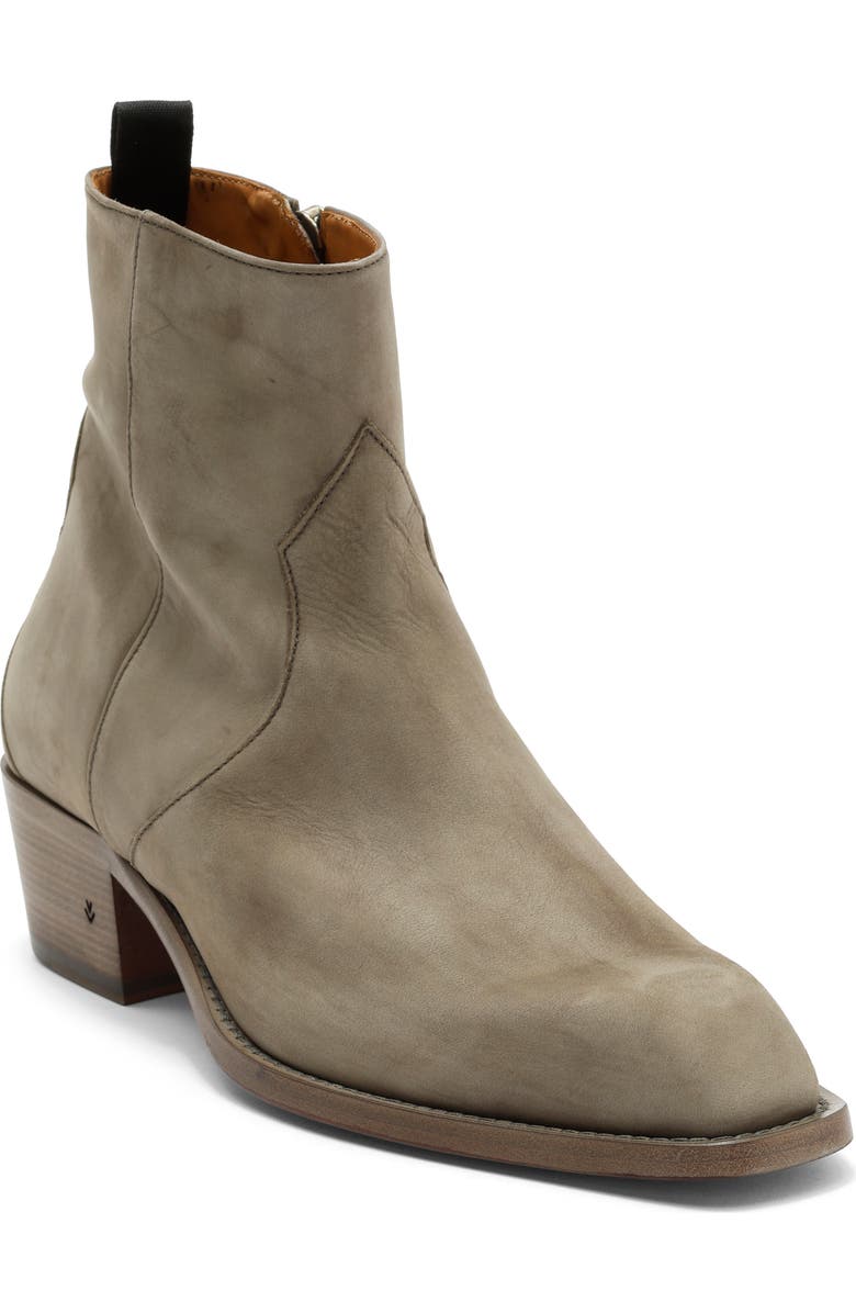 John Varvatos Rustin Zip Boot, Main, color, Chalk