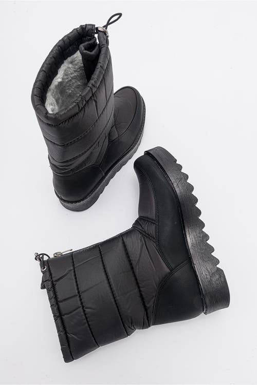 Prologue Shoes Vay Zip Snow Boot In Black