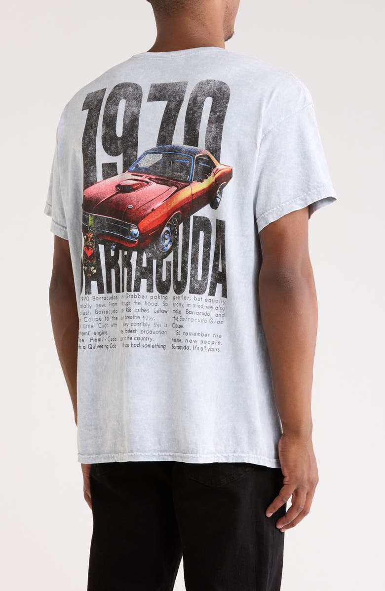 Philcos Plymouth Chrysler 1970 Graphic T-Shirt, Alternate, color, Ice Grey Mineral