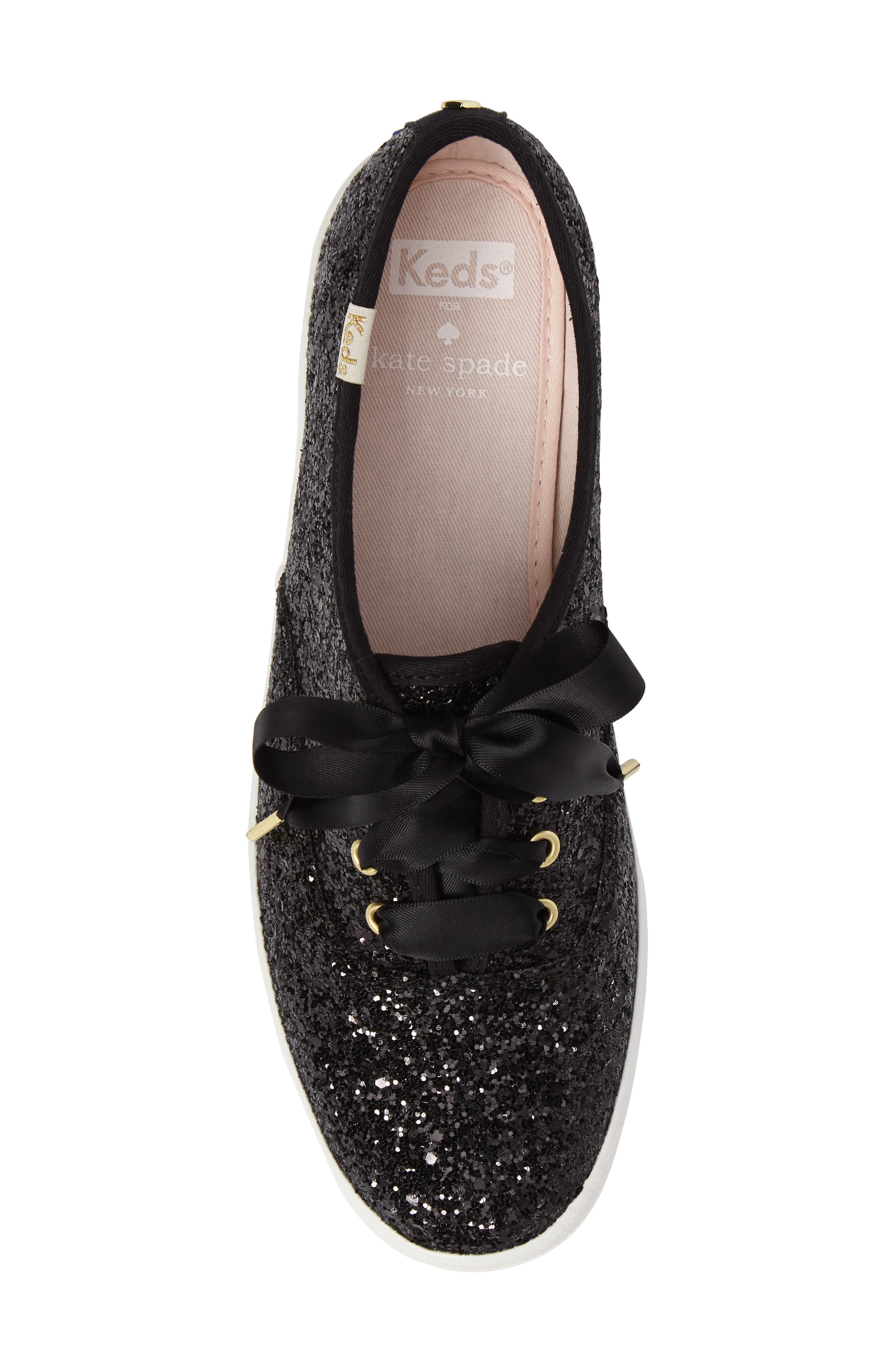 Kate Spade New York Keds<sup>®</sup> x kate spade new york glitter sneaker, Alternate, color, 