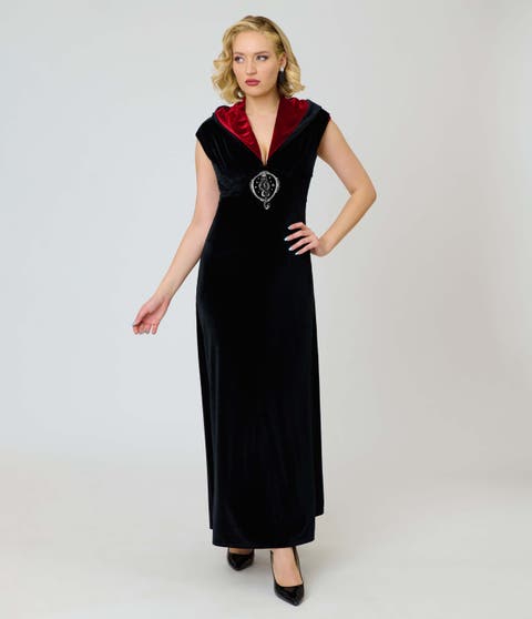 Hooded Maxi Dress