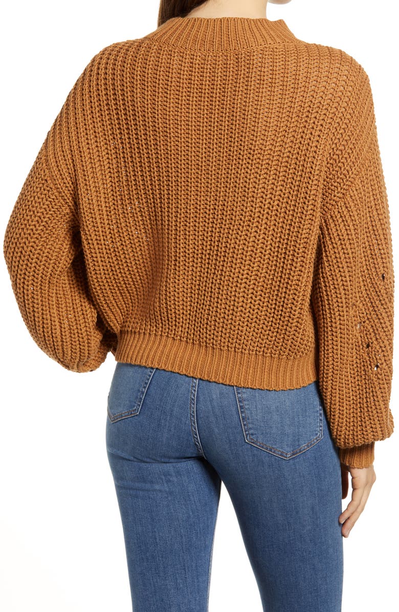 BP. Traveling Stitch Sweater, Alternate, color, 