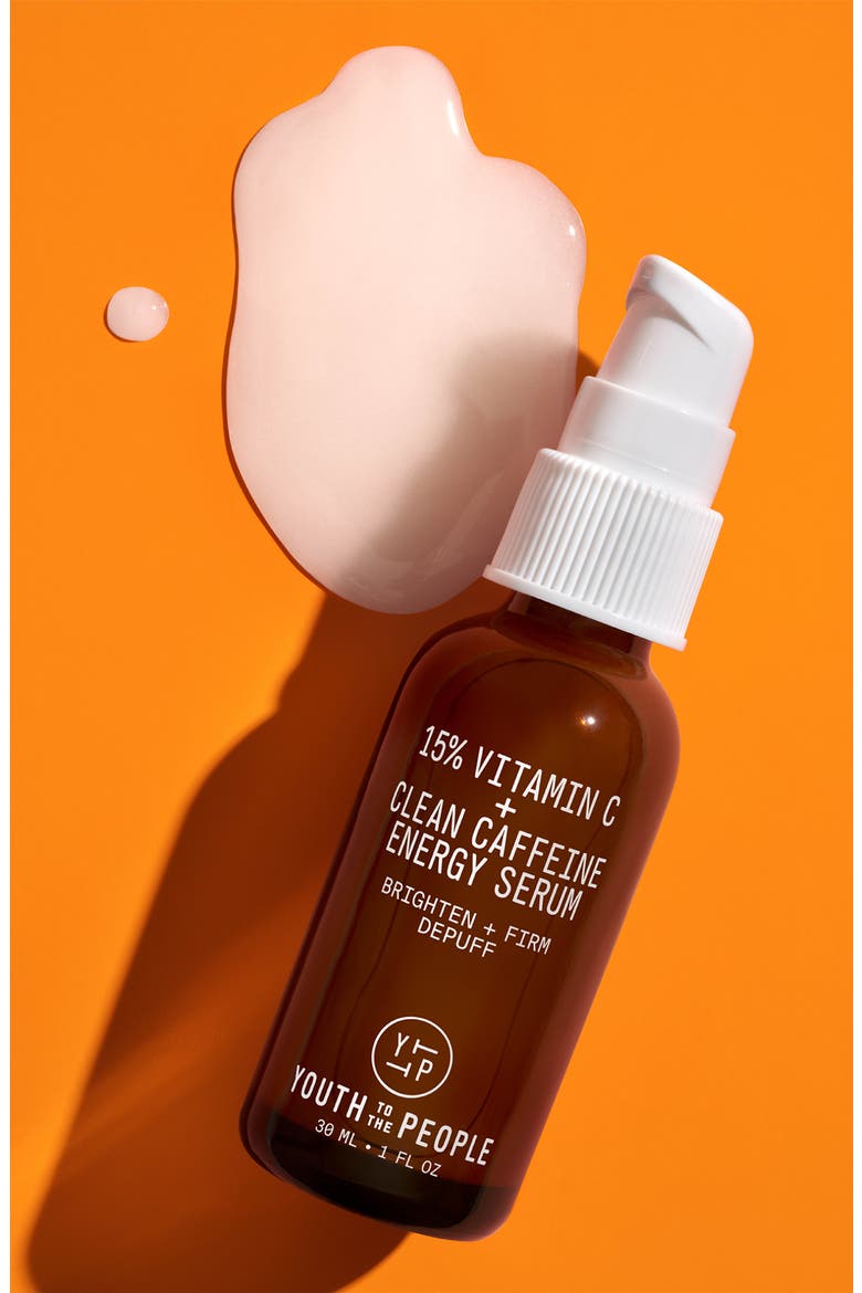 15% Vitamin C + Clean Caffeine Energy Serum, Alternate, color, NO COLOR