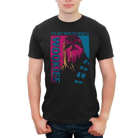 Men's Star Wars Chewbacca Two Tone Poster  Graphic T-Shirt