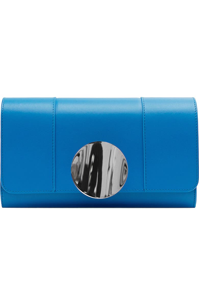 PERRIN PARIS Le Disque Clutch Azur, Main, color, Azur