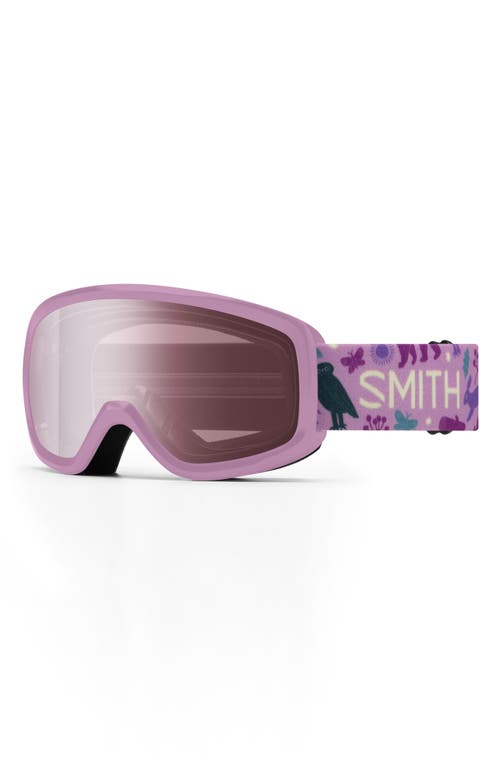 Smith Kids' Snowday Snow Goggles In Pink