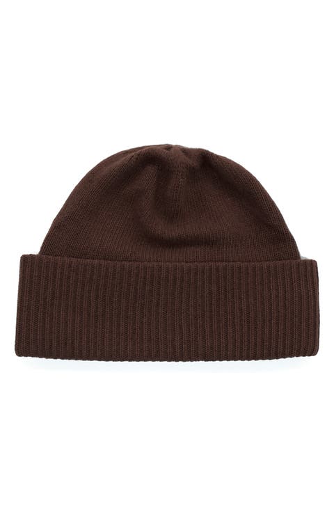 Cashmere Rib Hat