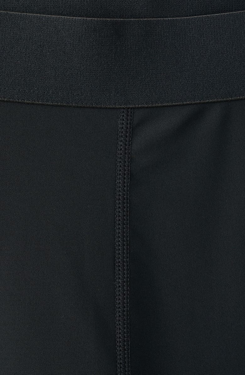 MANGO Selection Zip Hem Leggings, Alternate, color, Black