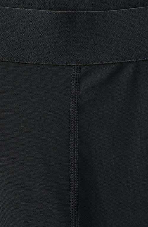 Mango Selection Zip Hem Leggings In Black