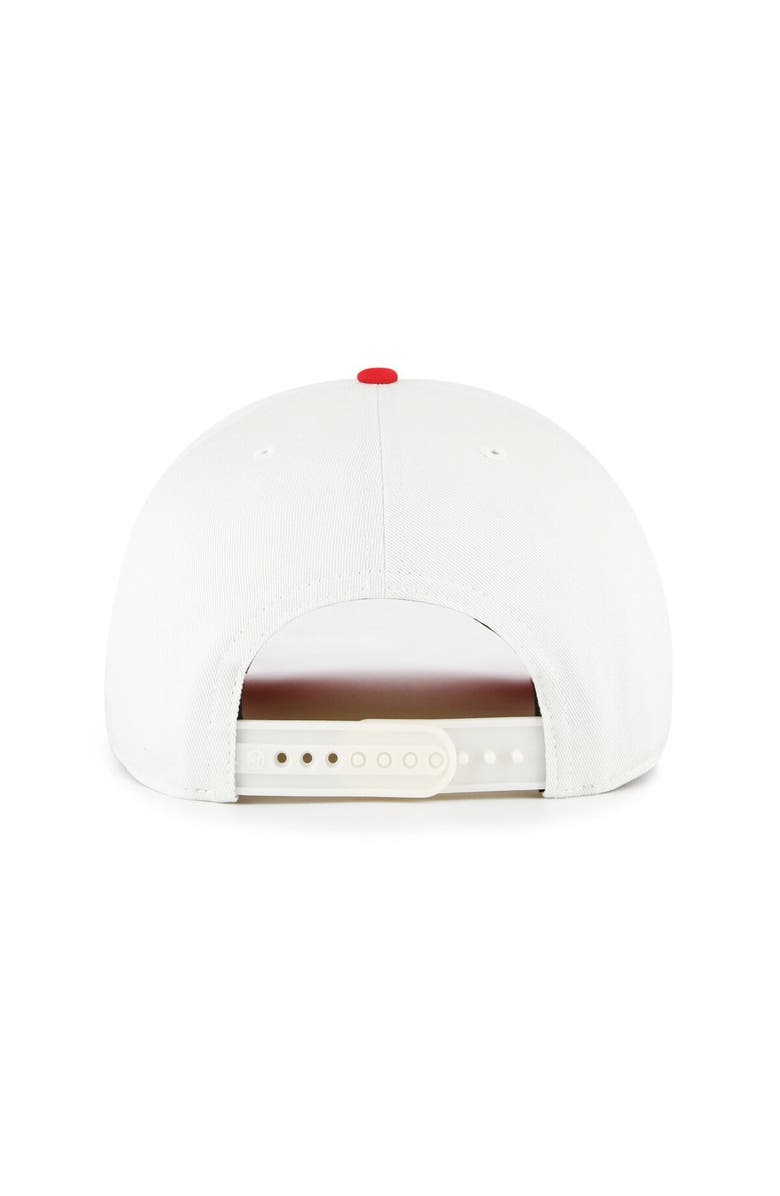'47 Men's '47 White Georgia Bulldogs Contemporary Basics Two-Tone Hitch Adjustable Hat, Alternate, color, White