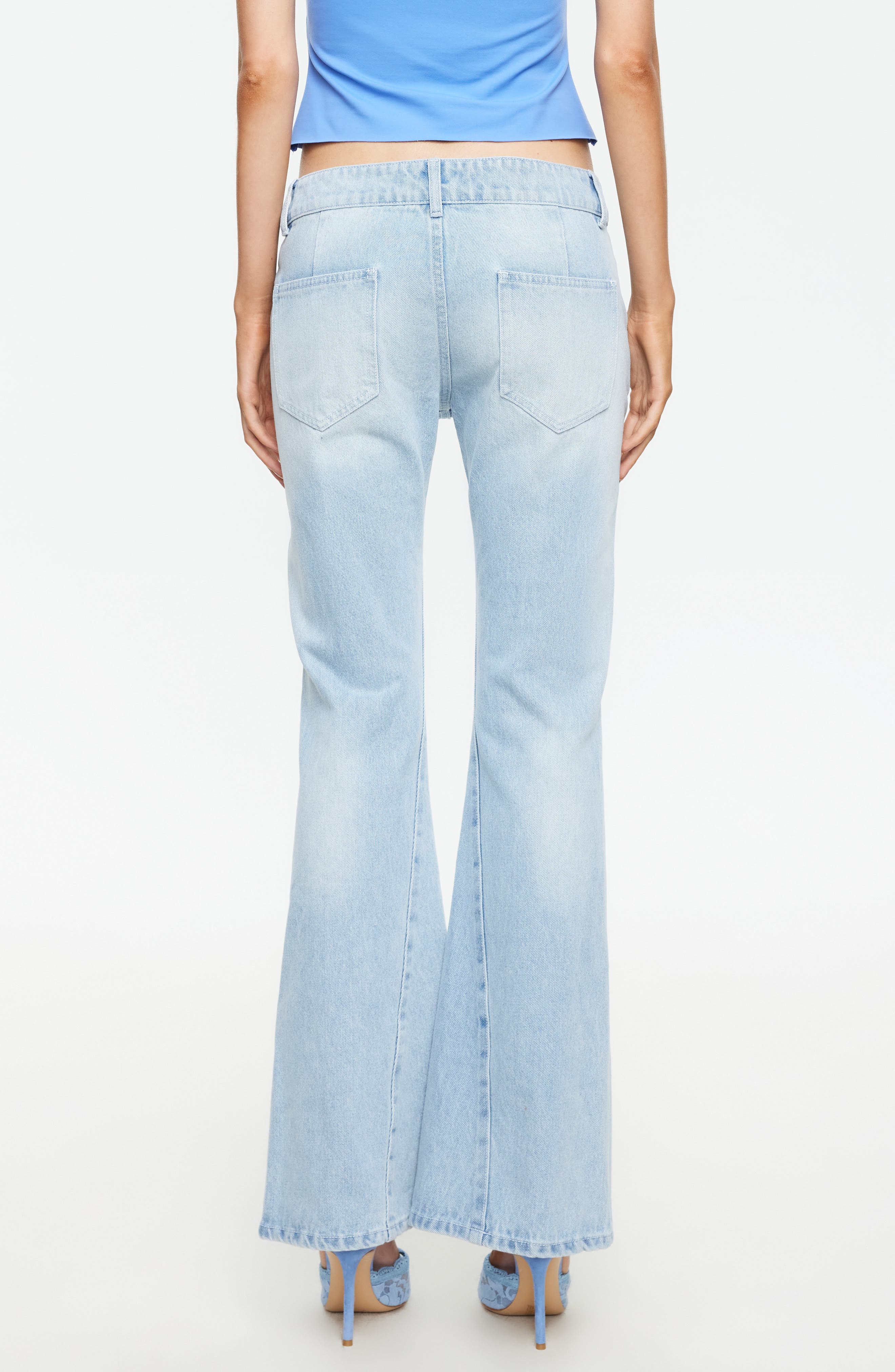 Hilton Button Tab Straight Leg Jeans - image 2