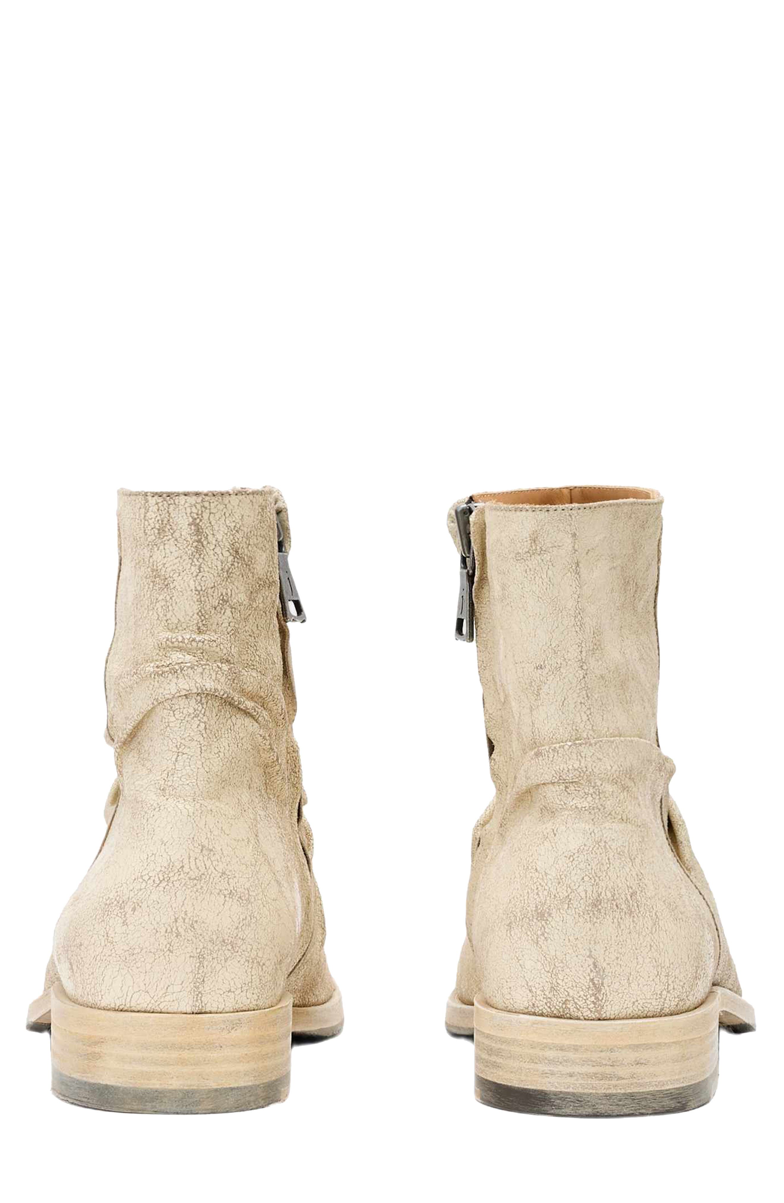 John Varvatos Morrison Sharpei Boot, Alternate, color, Chalk