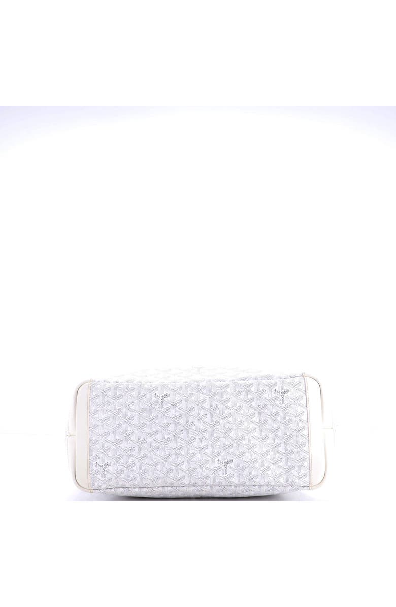 Pre-Owned Goyard Artois Tote Coated Canvas MM, Alternate, color, White