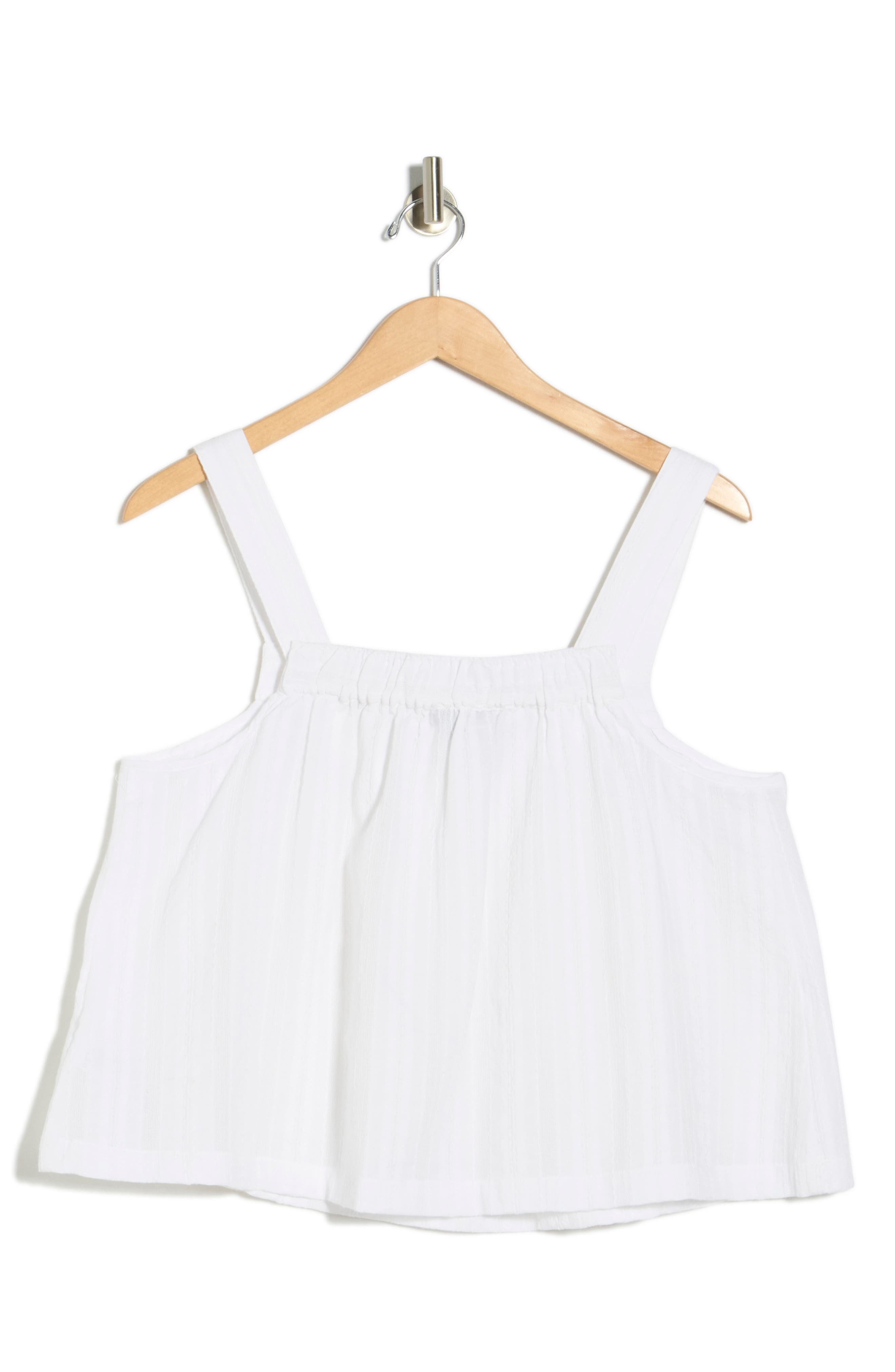 Splendid Jacquard Woven Tank In White