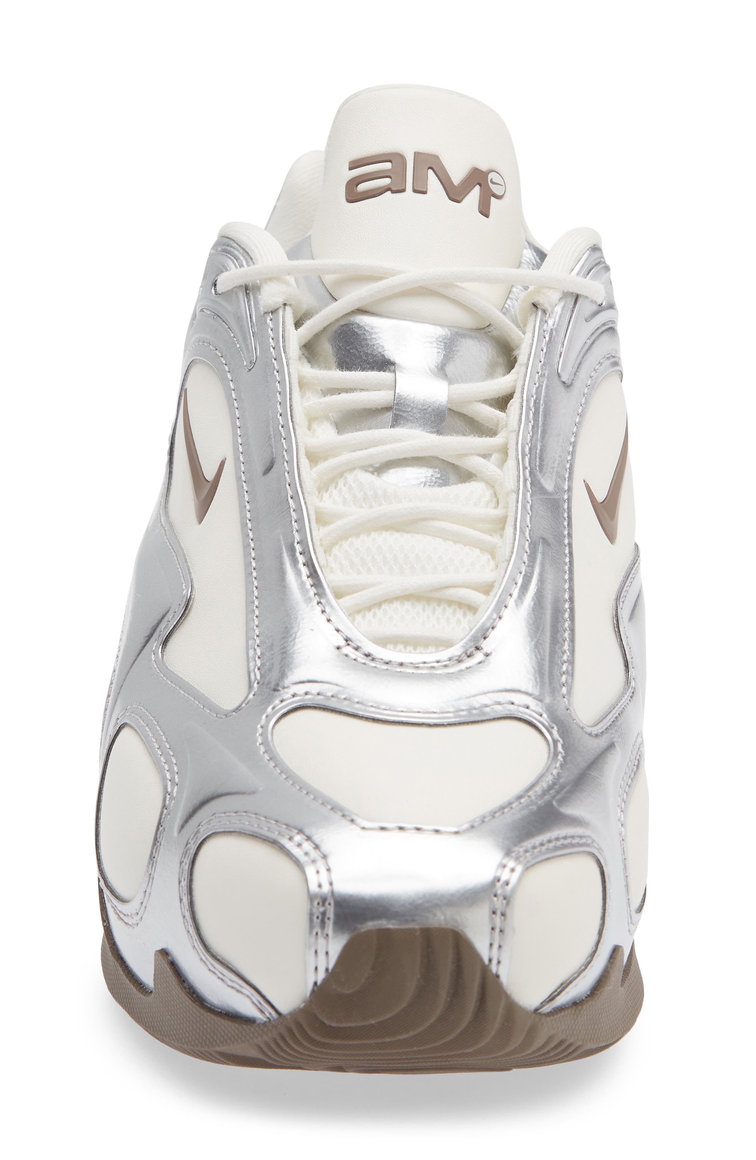 Nike Air Max Muse Sneaker, Alternate, color, Silver/ Mink Brown-Sail