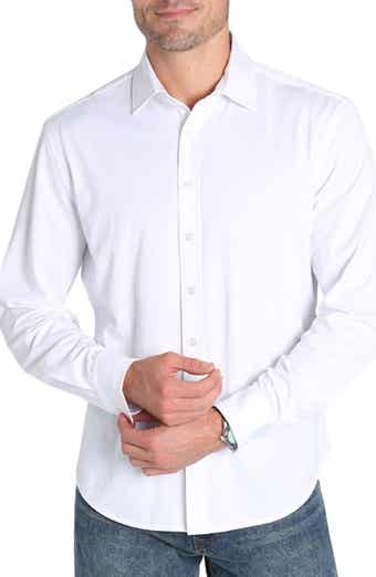 Knit Button-Up Shirt