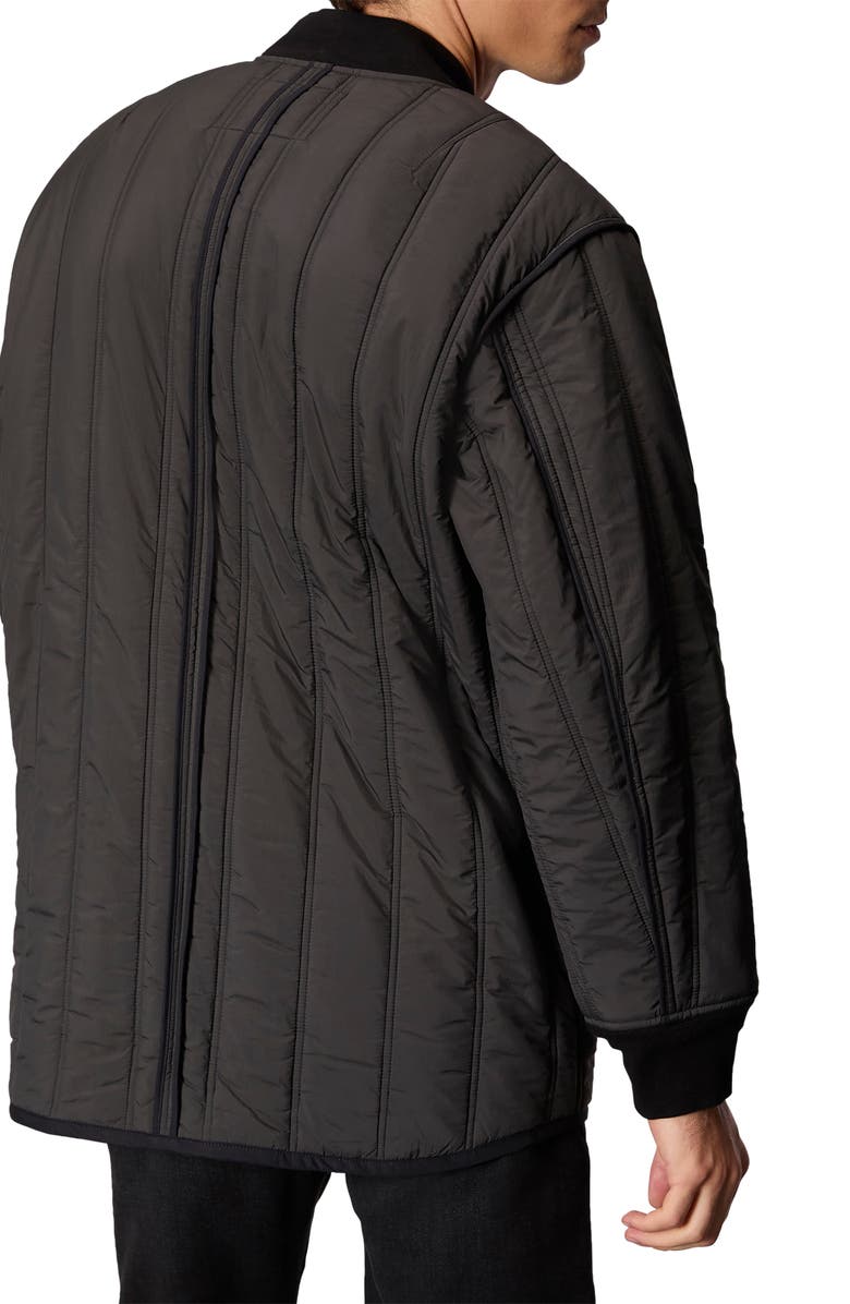 rag & bone Delta Liner Jacket, Alternate, color, Washed Black