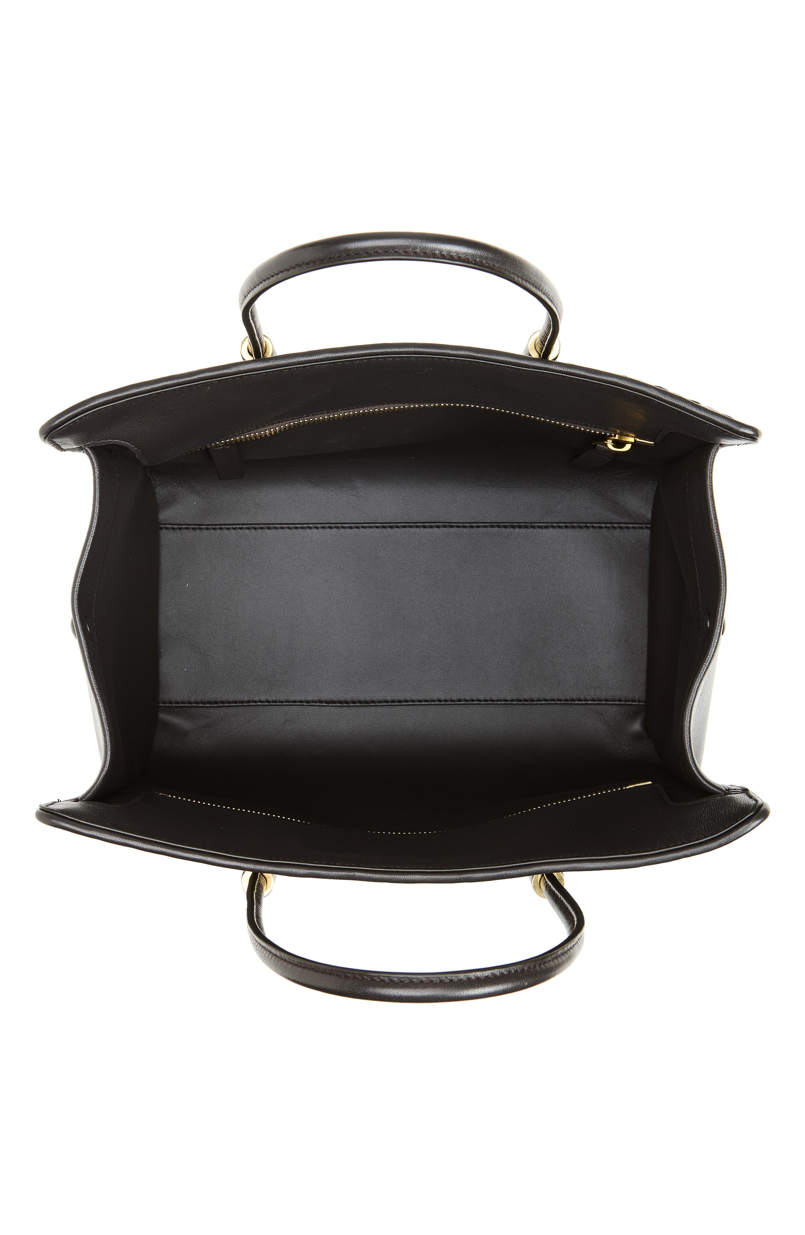Bottega Veneta Small Barbara Intrecciato Leather Tote, Alternate, color, 2094 Espresso-Brass V