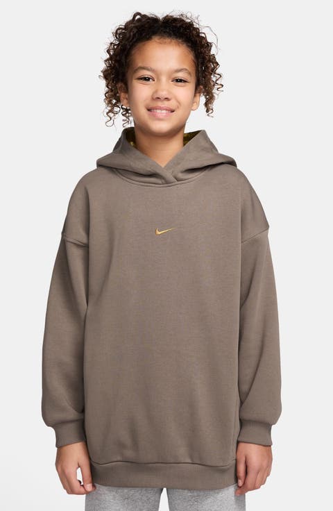 Kids' Sportswear Club Fleece Oversize Hoodie (Big Kid)