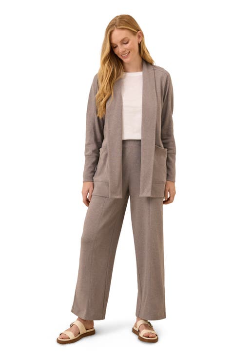 Organic Cotton Airplane Pintuck Wide Leg Pant