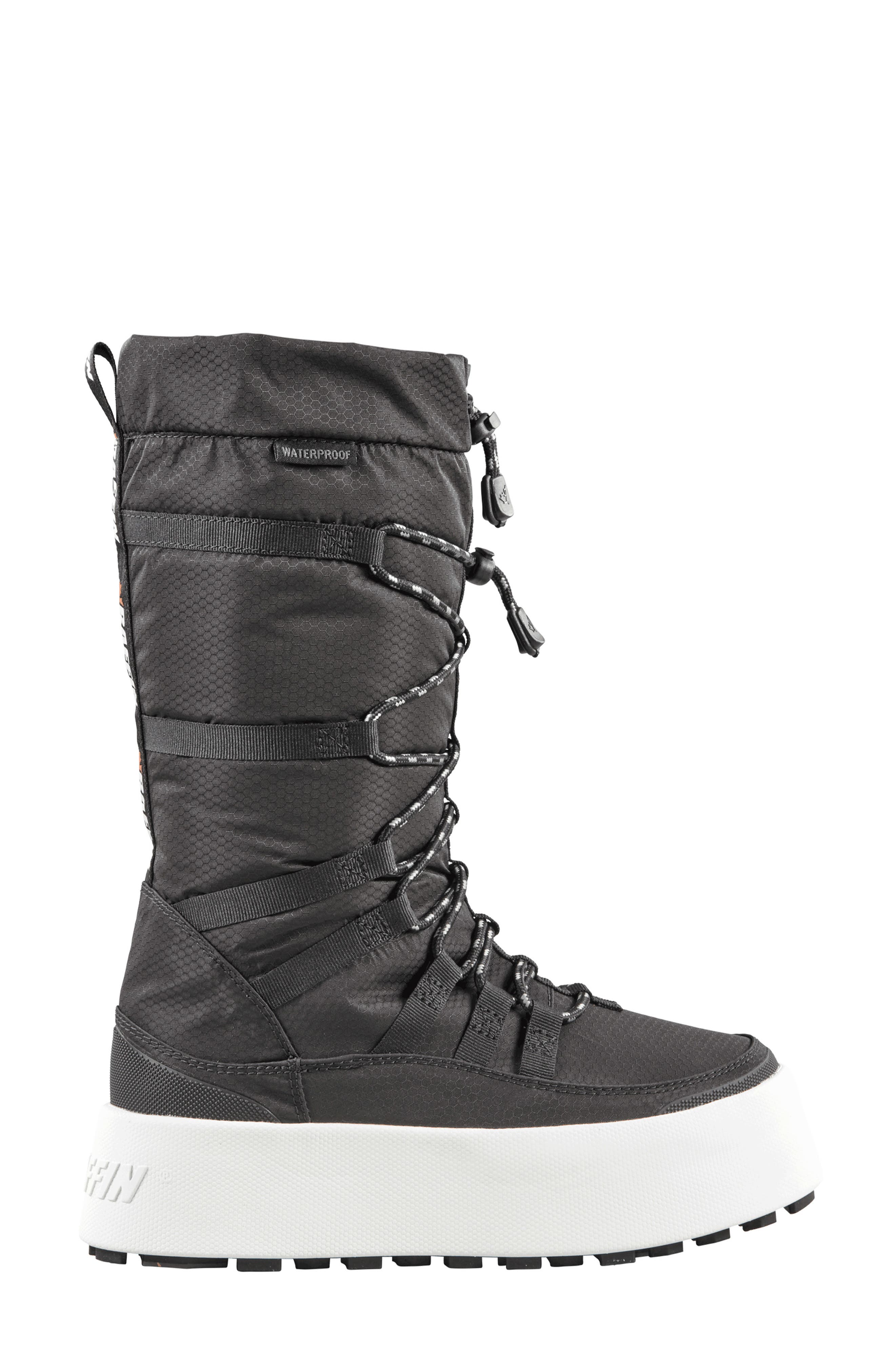 Baffin Geneva Waterproof Winter Boot, Alternate, color, Black