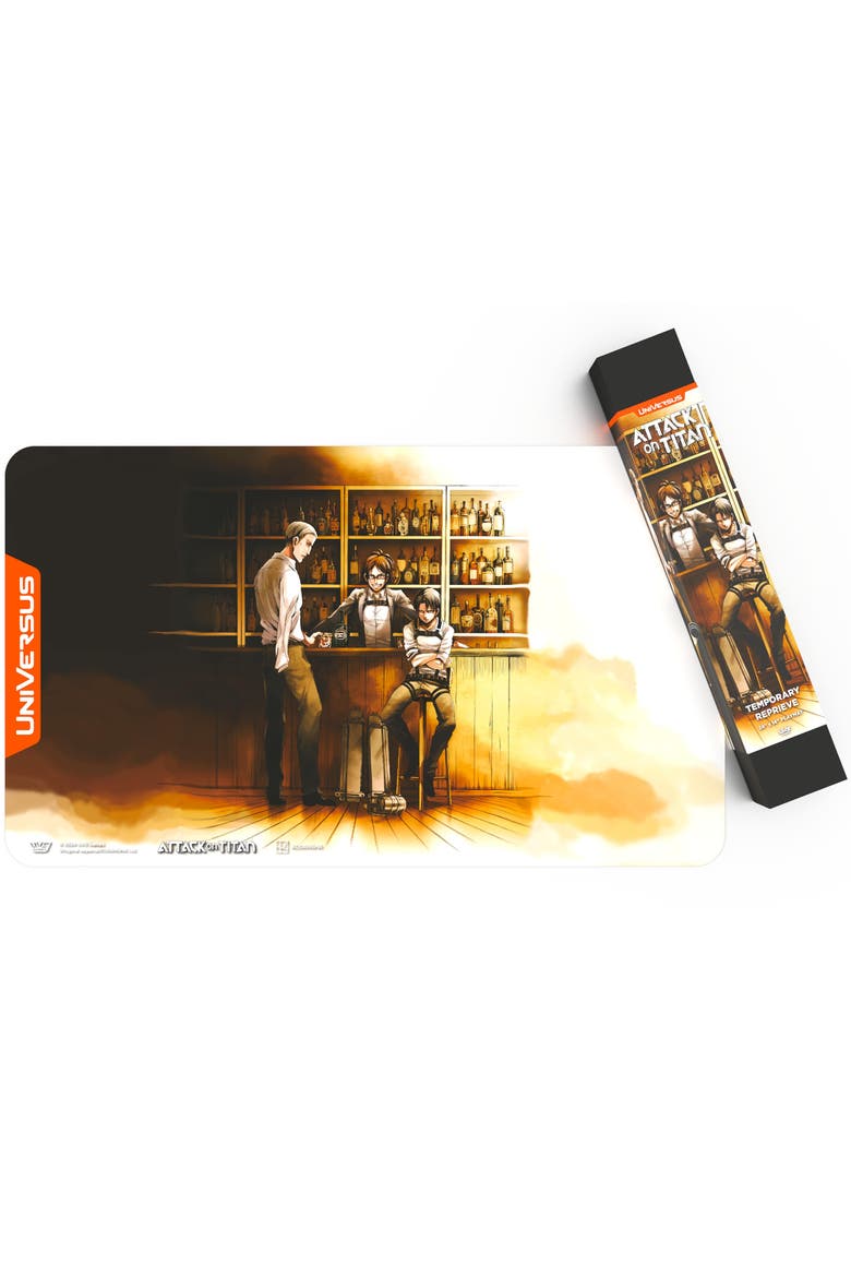 Attack On Titan, Temporary Reprieve Playmat 24 X 14 Inches, Main, color, Multicolored